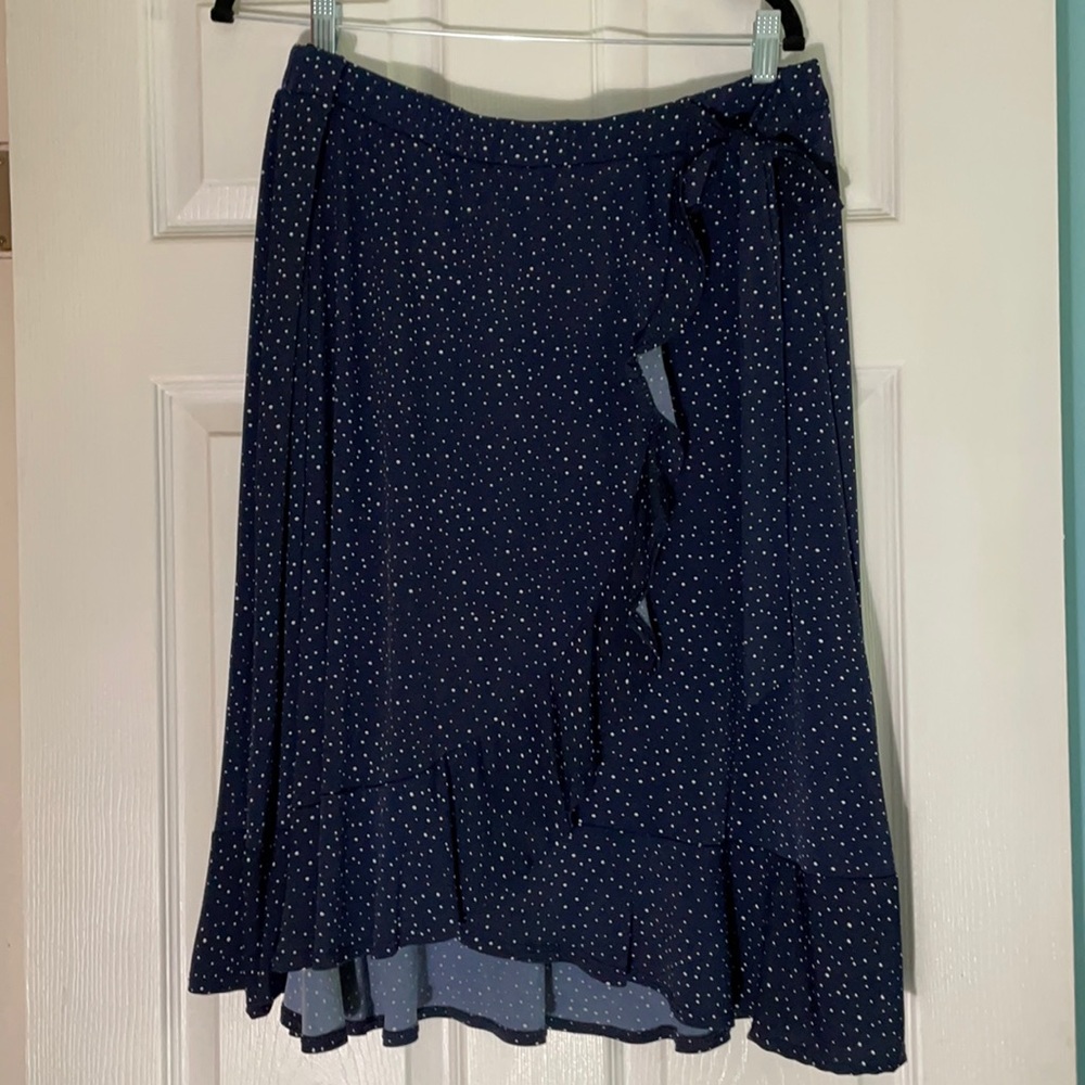 Navy blue dot skirt! Gilli from Stitchfix